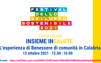 INsieme INsalute. L'esperienza di Benessere di comunità in Calabria